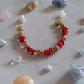 Bamboo Coral Bronze Bracelet