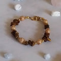 Tiger Eye Bronze Bracelet